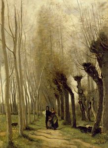 Les saules - Jean-Baptiste COROT