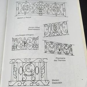 grille en fer forgé