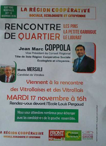 Région coopérative en campagne à Vitrolles