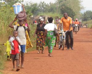 DE NOUVELLES VAGUES DES DÉPLACÉS SUITE A DES DETONATIONS D'ARMES DANS LE 3 EM ARRONDISSEMENT DE BANGUI