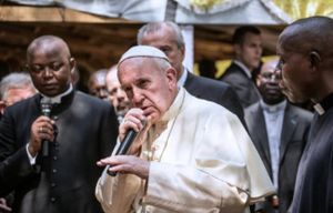 Pape François à la Mosquée de Bangui
