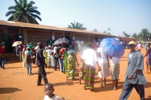 CENTRAFRIQUE: A BIMBO LE VOTE RÉFÉRENDAIRE SE DÉROULE DANS LE CALME