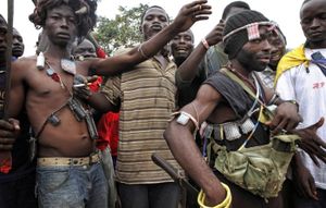 LE FACE À FACE ENTRE LES ANTI BALAKA ET LA FORCE INTERNATIONALE.