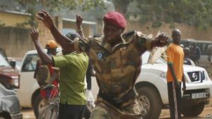 CENTRAFRIQUE: DES SOLDATS MUSULMANS RECLAMENT PLUS D'ARMES ET DE MUNITIONS