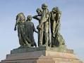 Les bourgeois de Calais, par Rodin