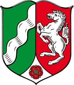 Armoiries du Land Nord-Rheinland-Wesfalen