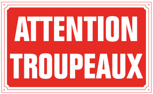 Attention troupeaux