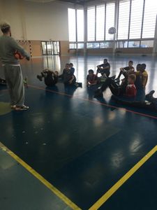Entraînement futsal collège Utrillo