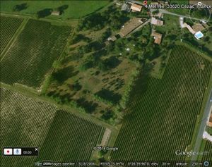 La parcelle du Jardin vue du ciel !