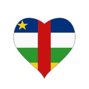 Drapeau de Centrafrique Sango
