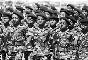 Centrafrique Armée enfants