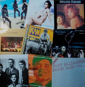 Grande Vente autour du Thème de la Musique (Vinyls & Archives Diverses), ainsi que Sous-Bocks, Magnets...