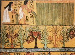 Les Champs de l'Au-delà, tombe de Sen-Nedjem, Égypte