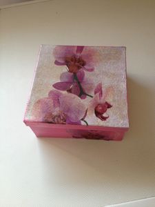 Boîte orchidées