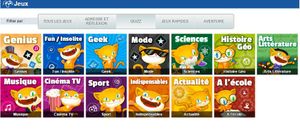 Retrouvez tous les quizz sur Prizee