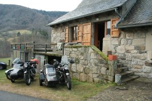 Motos en hiver
