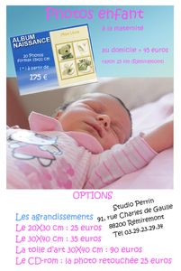 Tarifs maternite 2015