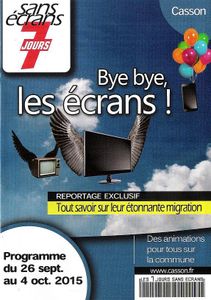 Jours sans écran 2015 à Casson