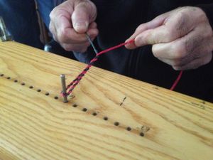 Stage de fabrication de cordes