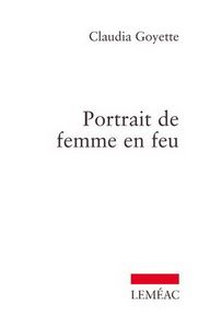 Portrait de femme en feu