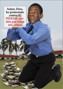 OBIANG EL DICTADOR "PRESUMIDO"