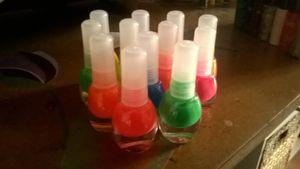 Ce qu'il y a dans ma boîte à vernis