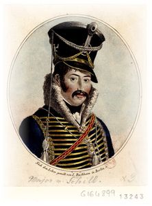 Le major Von Schill - Source : BNF-Gallica