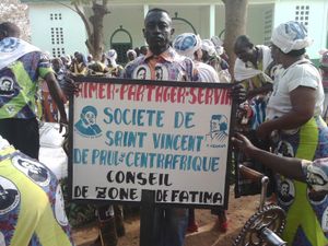 Vivre-ensemble en Centrafrique, la démonstration de la Société Saint-Vincent de Paul