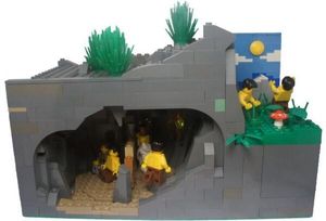 L'allégorie de la caverne de la "République" de Platon en LEGO