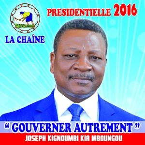 Joseph Kignoumbi Kia Mboungou lance sa campagne électorale
