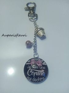Porte clés ou bijoux de sac pour les copines !