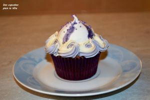 Cupcakes violet