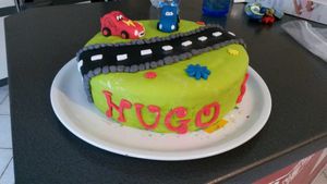 Gâteau Cars