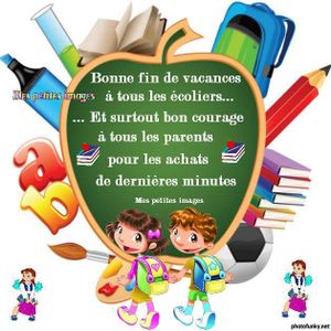 S'organiser pour la rentrée 2015... retour aux bonnes résolutions