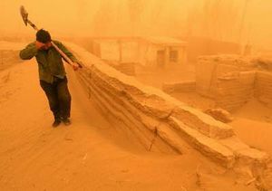 La quantité de poussière dans l'air augmente de façon très inquiétante partout sur la planète