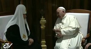 le Pape François et le Patriarche Cyrille