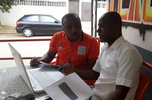 Thierry MBEPGUE et Achille GNAORE