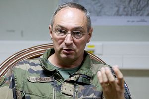Le général de brigade Hautecloque est le commandant de la Task Force La Fayette Warehouse Kaboul.