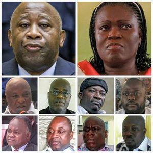 Gbagbo et les hauts cadres prisonniers politiques en plus de 300 autres ivoiriens detenus