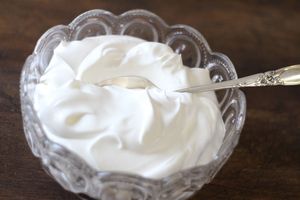 Autour de la crème fouettée...