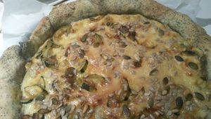 Tarte courgette-cancoillotte