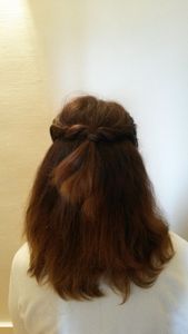 Chignon "headband"... sans headband