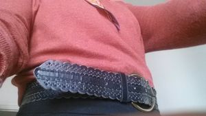 Une ceinture bien plaquée