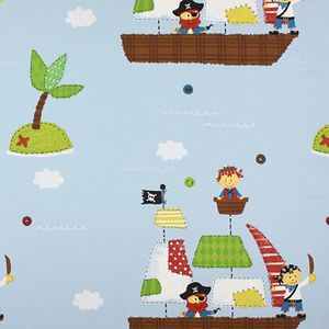 Motif "bateau pirate", dès 9,95 € sur tissus.net