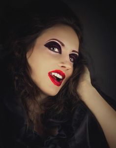 Une bouche pulpeuse...
