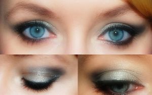 De grands yeux félins...