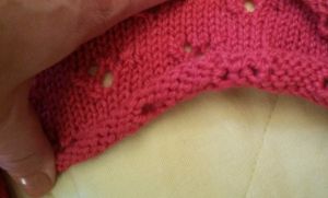 Un tricot qui ne roulotte pas en bas (1)