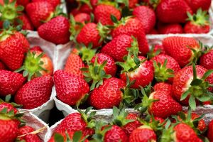 Pour changer des fraises au sucre...