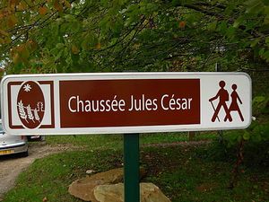 Panneau de la Chaussée Jules César.