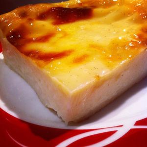 Flan pâtissier sans pâte